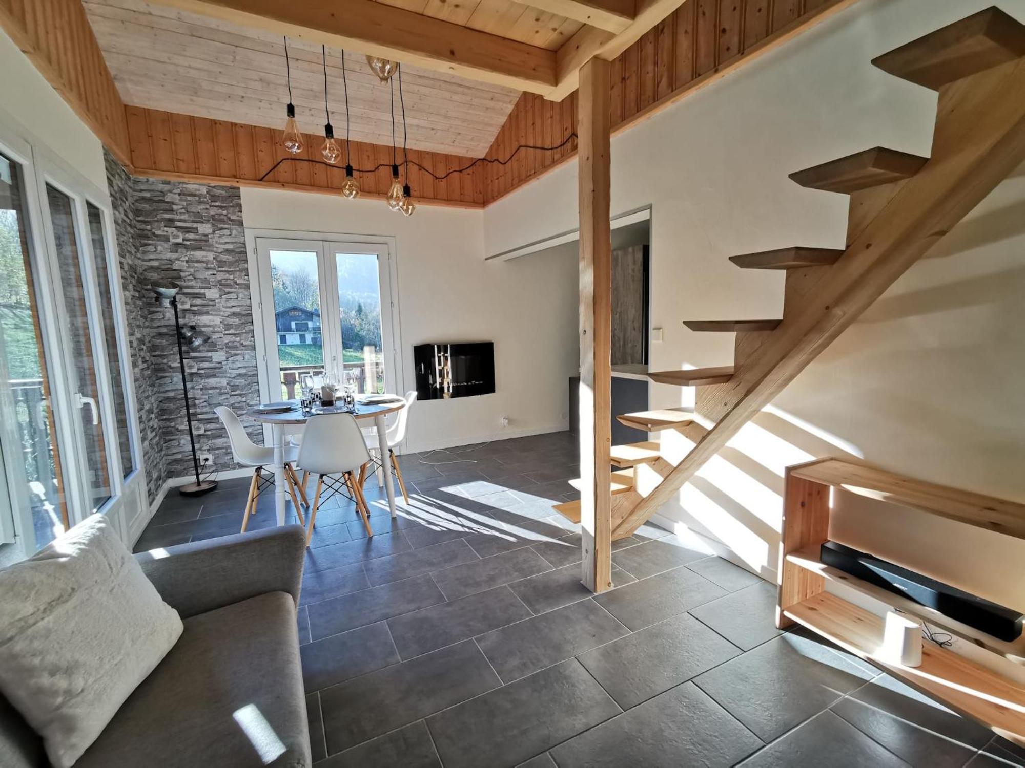 Apartament Apt Nala - Sunny Renovated Duplex - 2Bed Apt - Views - Hikes Les Houches Zewnętrze zdjęcie