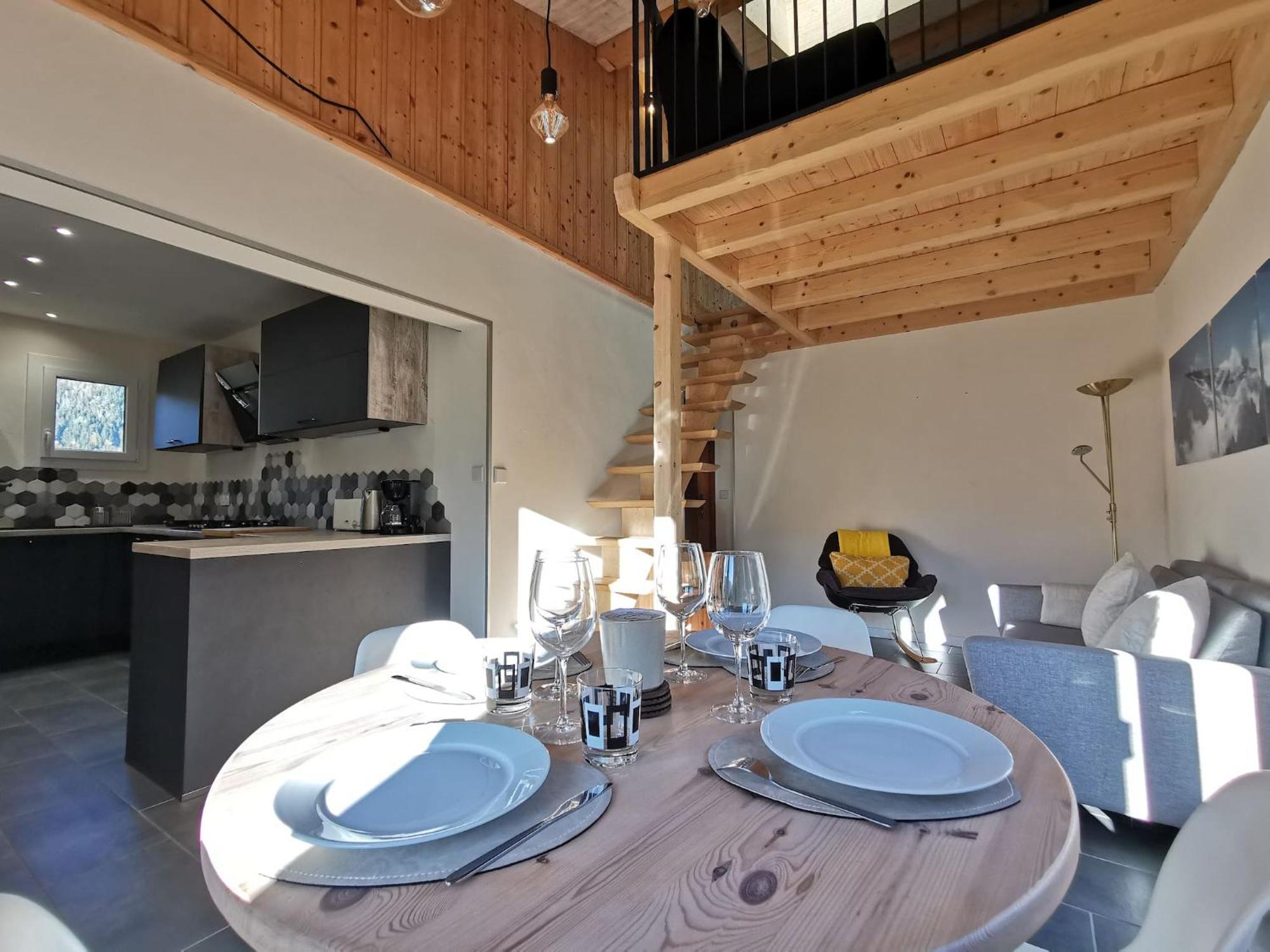 Apartament Apt Nala - Sunny Renovated Duplex - 2Bed Apt - Views - Hikes Les Houches Zewnętrze zdjęcie