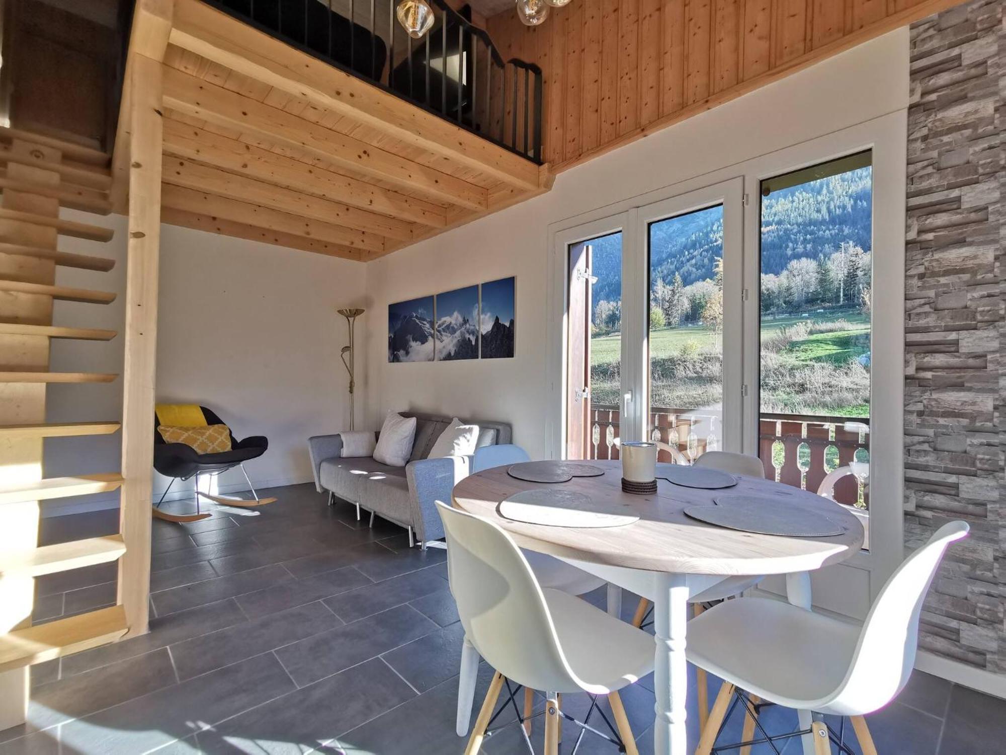 Apartament Apt Nala - Sunny Renovated Duplex - 2Bed Apt - Views - Hikes Les Houches Zewnętrze zdjęcie